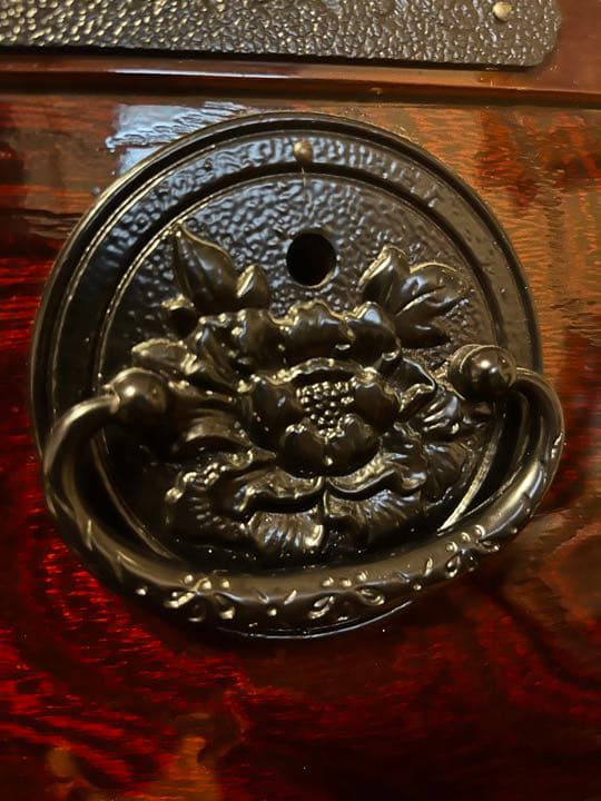 筑後民藝家具　筑後民芸 民芸家具 階段箪笥 彩り階段チェスト 右下がり