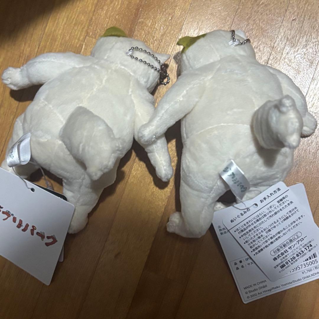 ジブリパーク限定　ムタさん　猫の恩返し　ぬいぐるみ　マスコット　キーホルダー