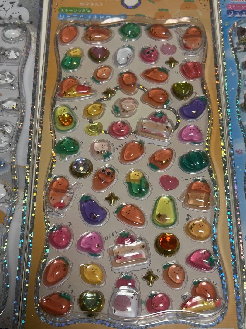 カミオジャパンシール【コットン・プチドロップ・ジュエルプチ・ラメアメちゃん】