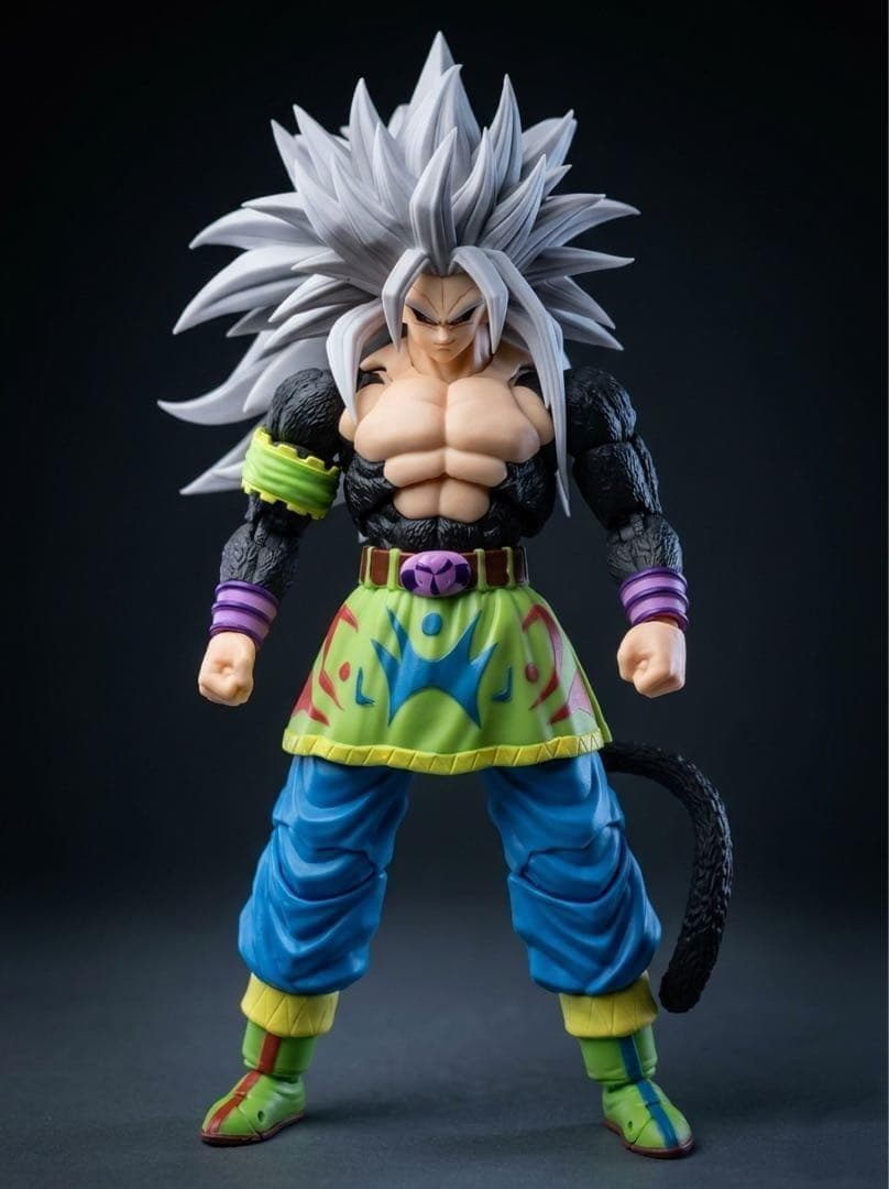 海外限定 S.H ドラゴンボール フィギュア スーパーサイヤ人5 孫悟空ブラック