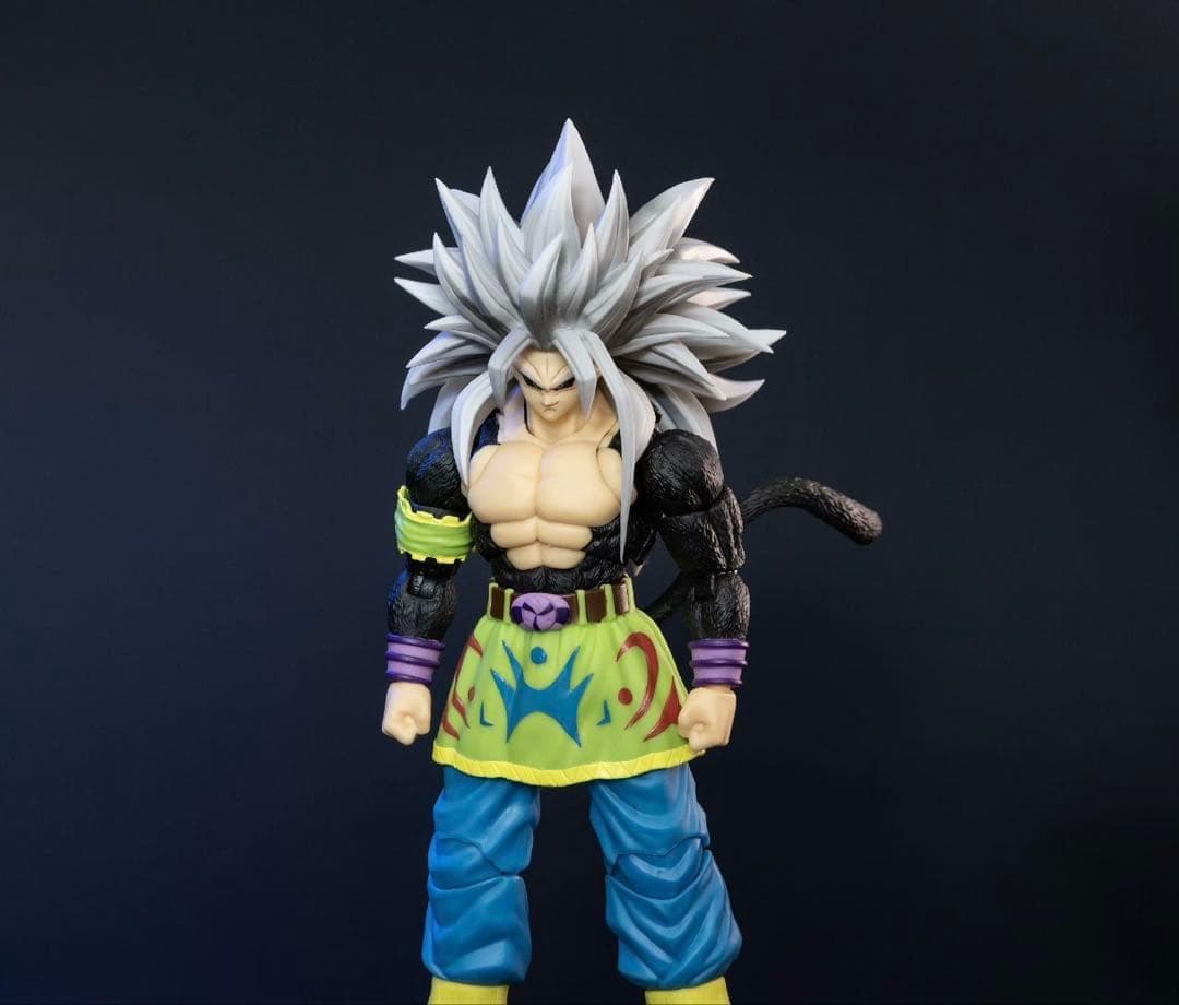 海外限定 S.H ドラゴンボール フィギュア スーパーサイヤ人5 孫悟空ブラック