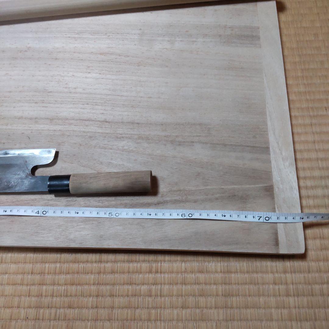 麺打ち台　そば打ち台　業務用75X75 麺棒　関孫六包丁セット