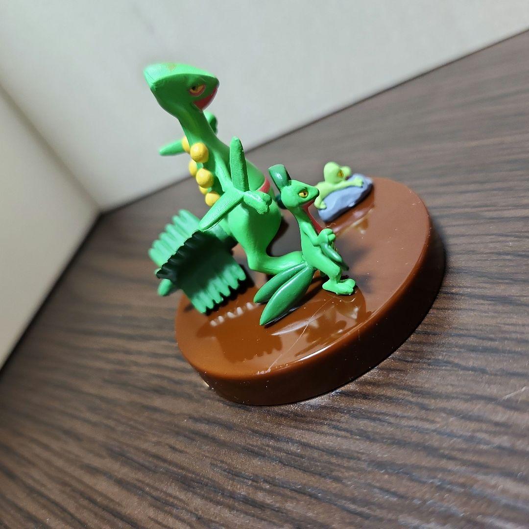 美品　立体ポケモン図鑑　キモリ　ジュブトン　ジュカイン