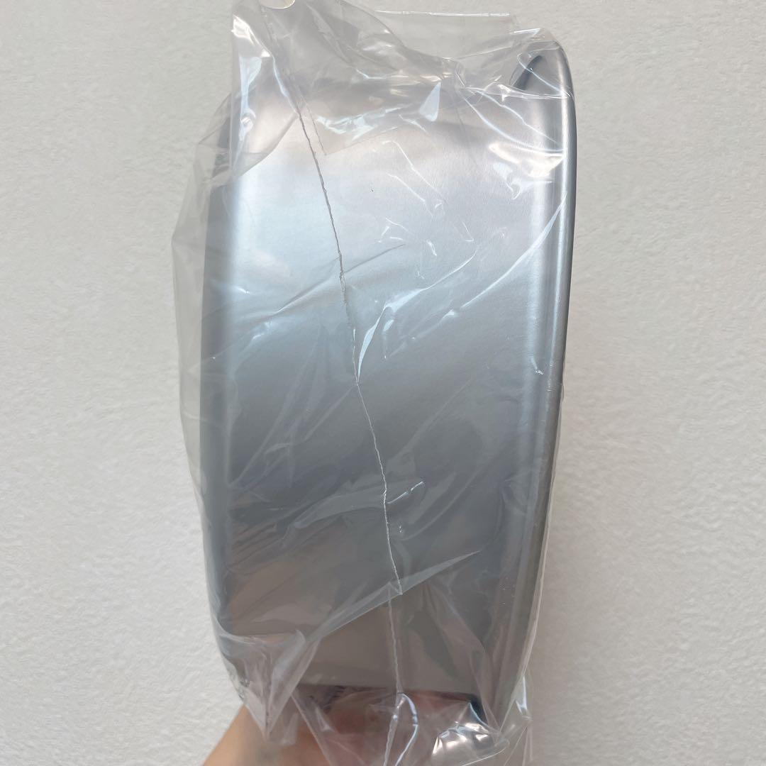 ハート型ケーキパン 15x7.6cm1-2人前 シルバー 未開封