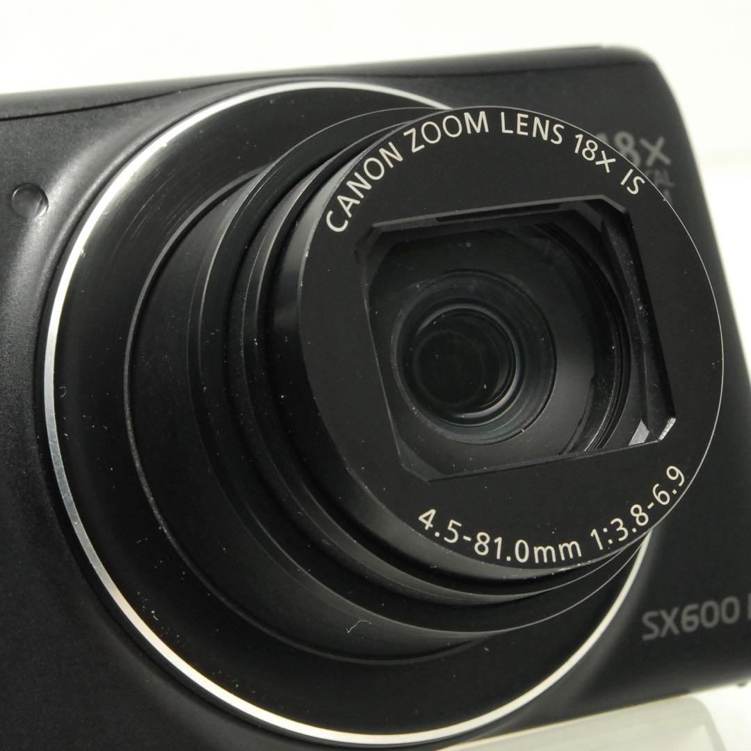 Canon PowerShot SX600HS❤️動作確認済 ブラック キヤノン