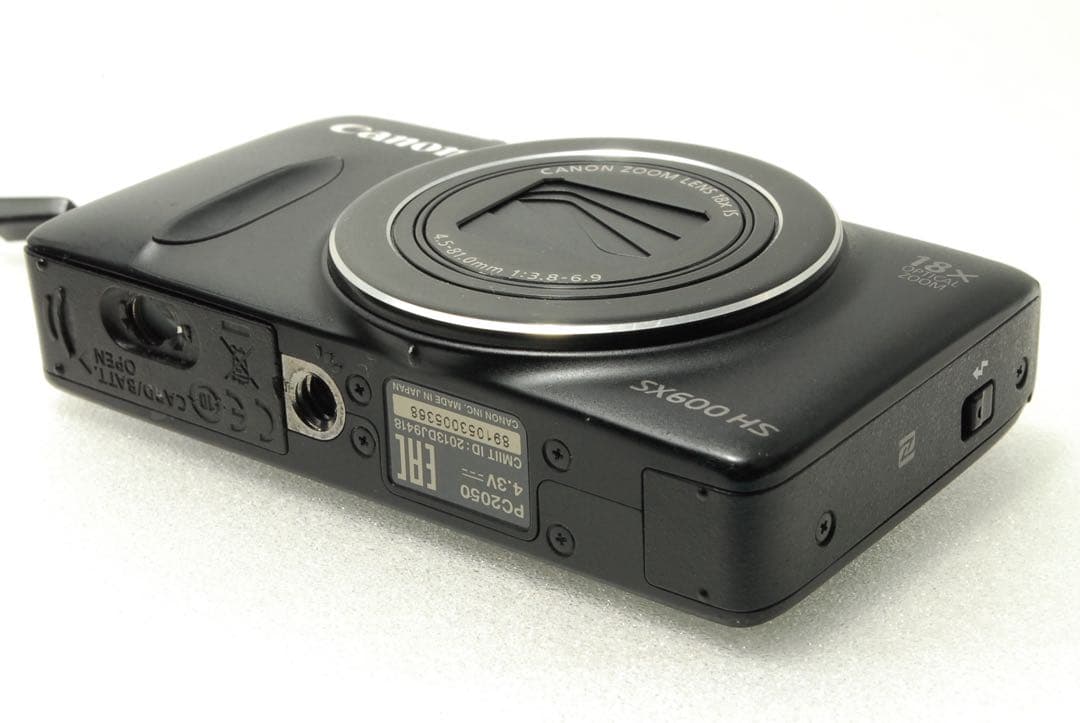 Canon PowerShot SX600HS❤️動作確認済 ブラック キヤノン