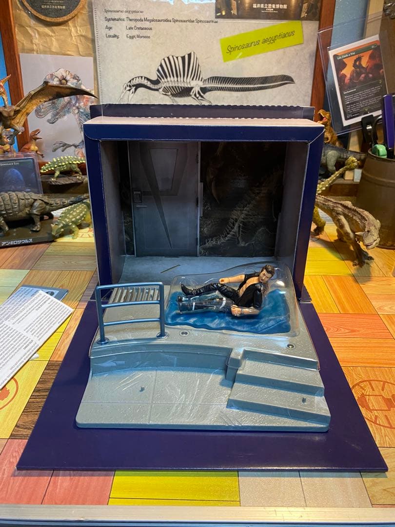 マテル ジュラシックパーク イアンマルコム マルコム博士 レア フィギュア