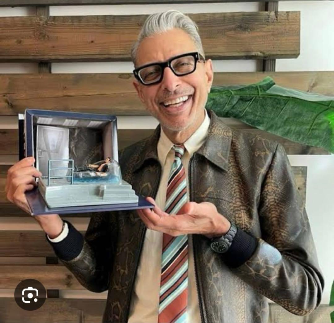 マテル ジュラシックパーク イアンマルコム マルコム博士 レア フィギュア