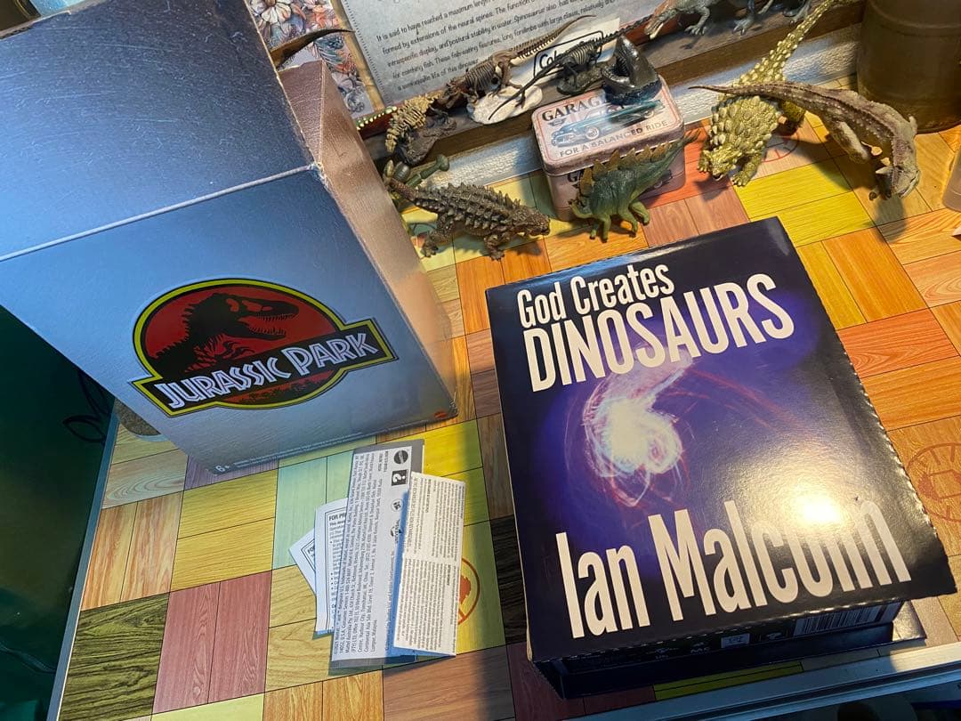 マテル ジュラシックパーク イアンマルコム マルコム博士 レア フィギュア