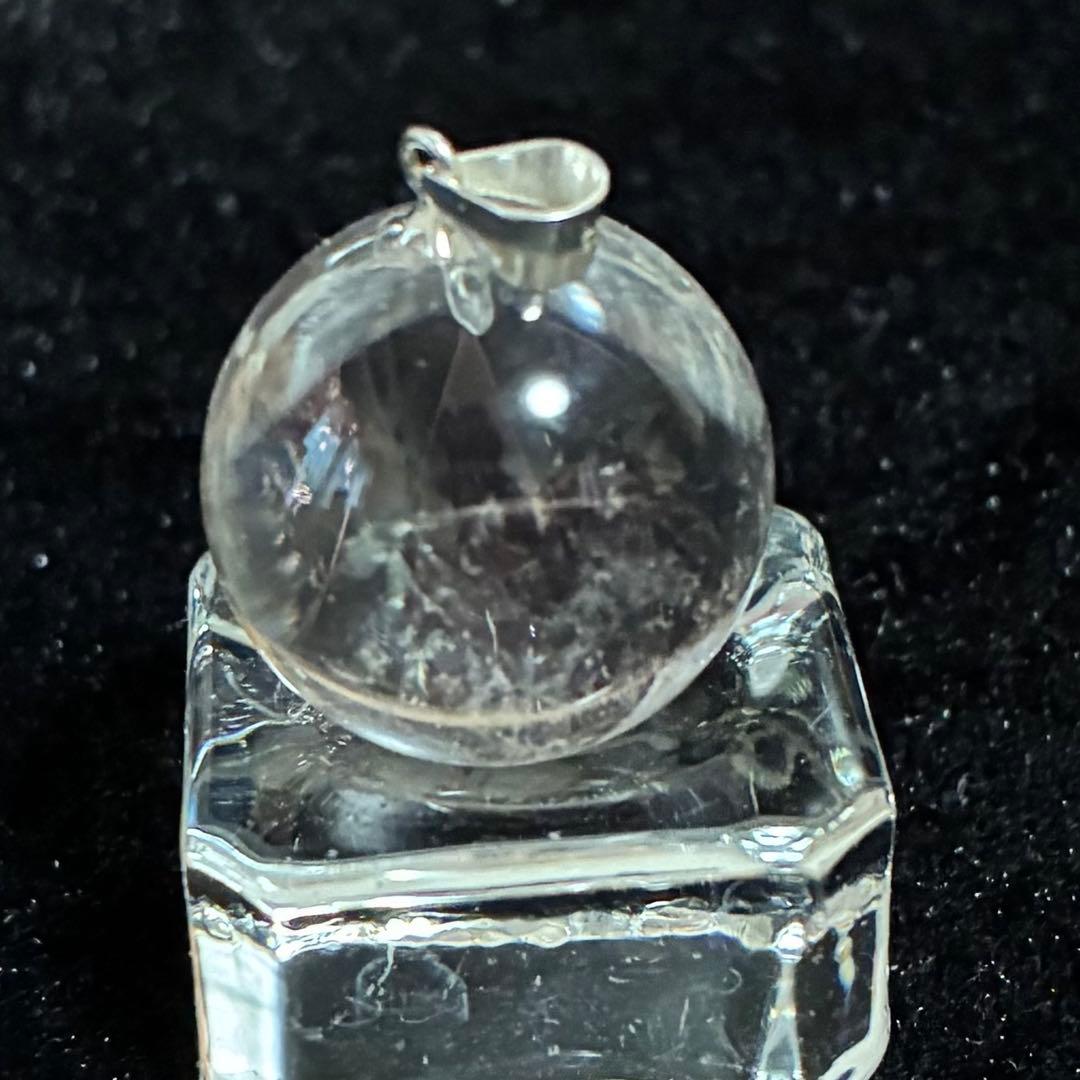 レッドエンジェルラダー ペンダントトップ 天然石20.2mm②