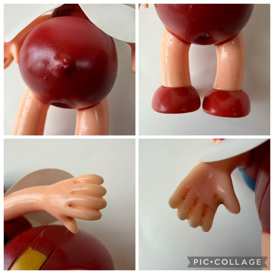 みなしごハッチ　ソフビ　フィギュア　人形　レトロ　当時物