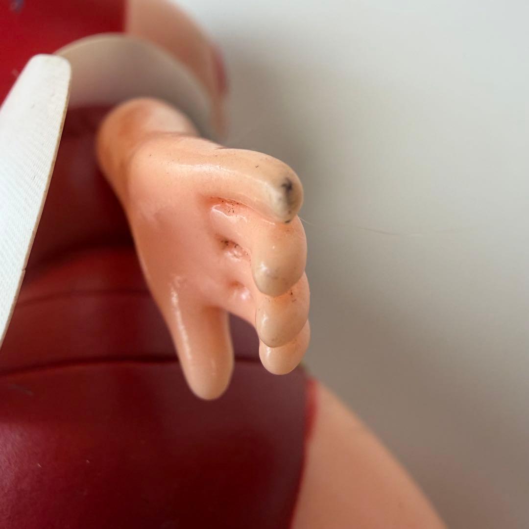 みなしごハッチ　ソフビ　フィギュア　人形　レトロ　当時物