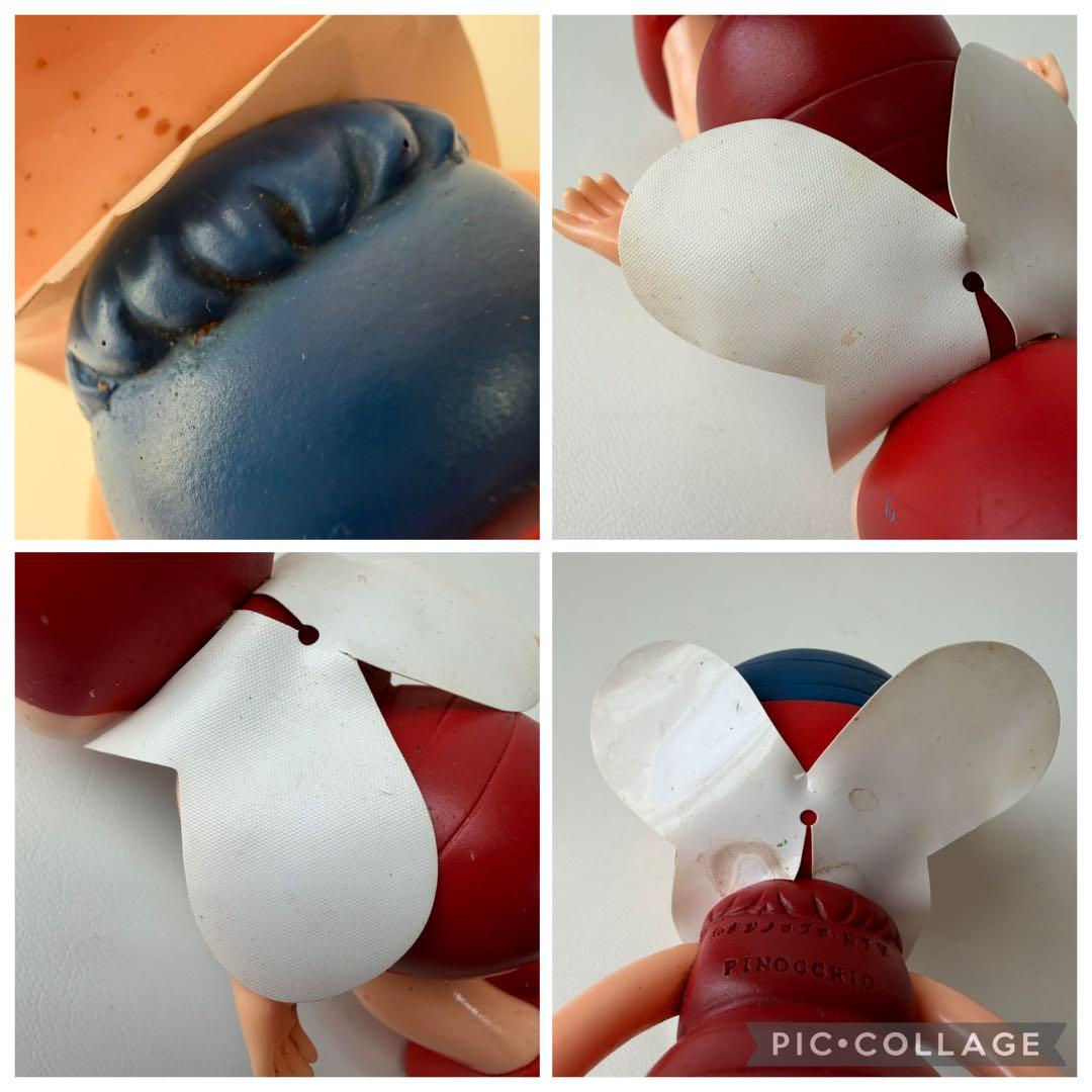 みなしごハッチ　ソフビ　フィギュア　人形　レトロ　当時物