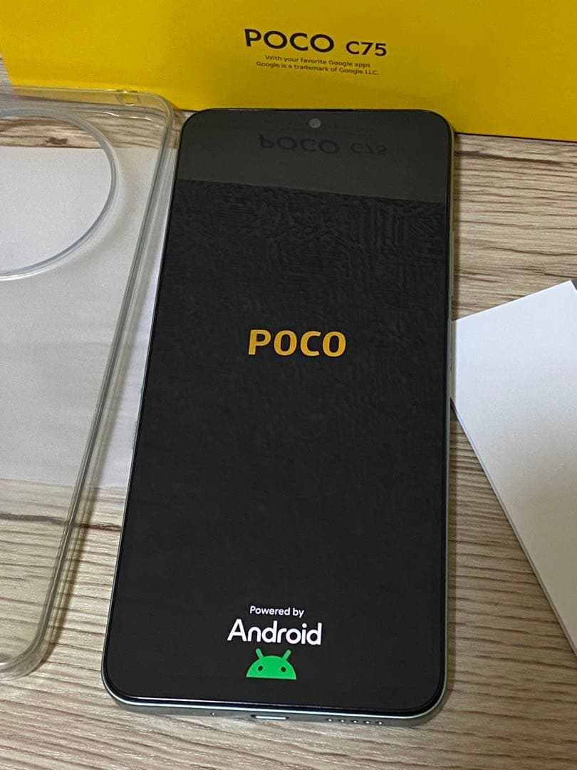 POCO C75／グリーン／8GB/256GB／グローバル版