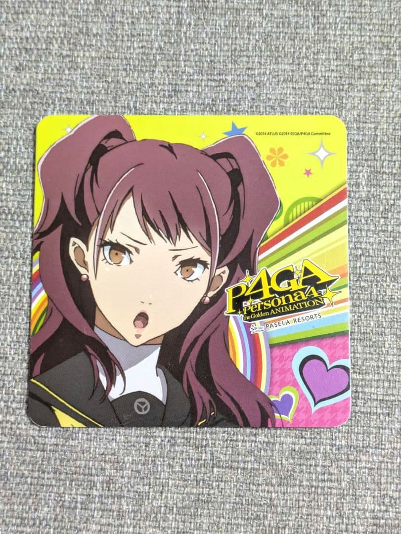 ペルソナ4 パセラコラボ 久慈川りせ コースター まとめ売り