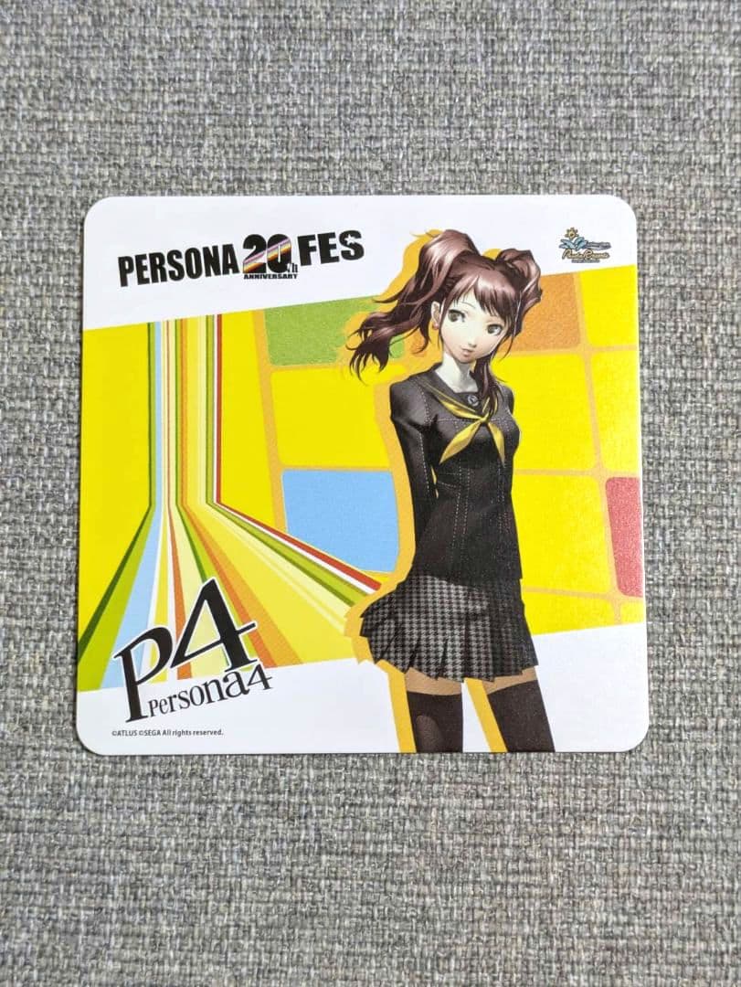 ペルソナ4 パセラコラボ 久慈川りせ コースター まとめ売り