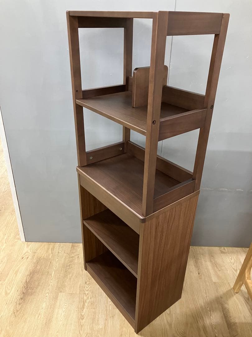 HIKARI Mコンパクトオープンラック ウォールナット　展示品