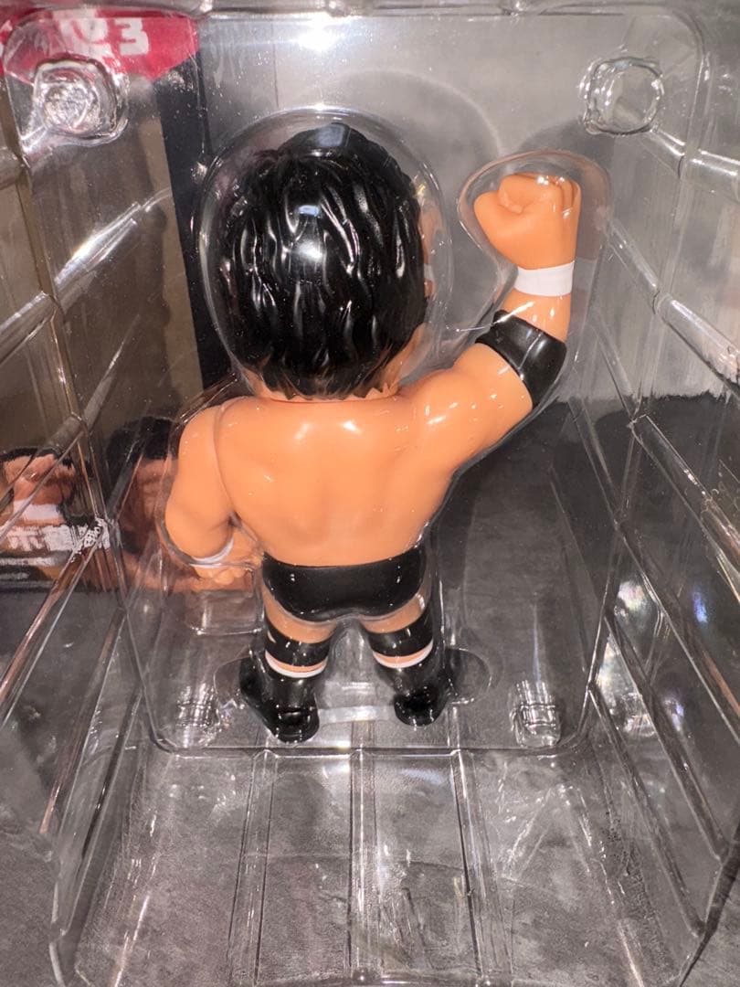 ジャイアント馬場　ジャンボ鶴田　ソフビ　フィギュア　16d 鳳凰ガウン　ベルト