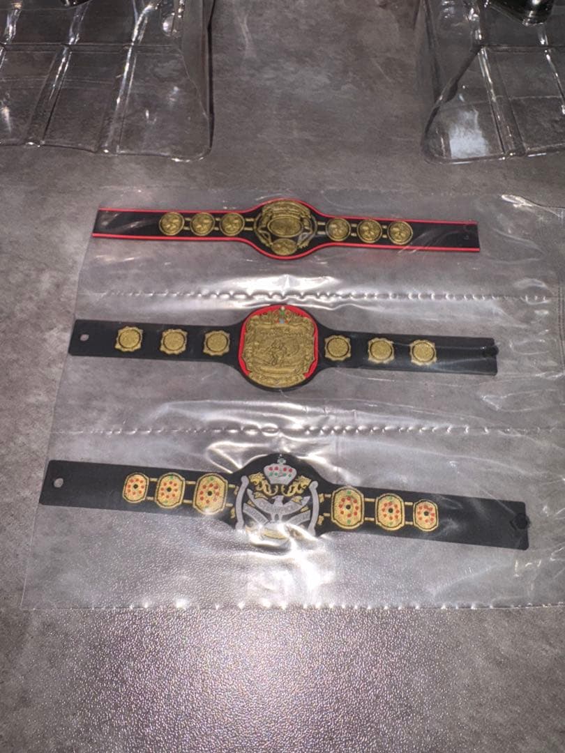 ジャイアント馬場　ジャンボ鶴田　ソフビ　フィギュア　16d 鳳凰ガウン　ベルト