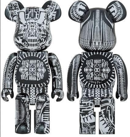 新品未開封★1000％ BE@RBRICK H.R.GIGER ベアブリック