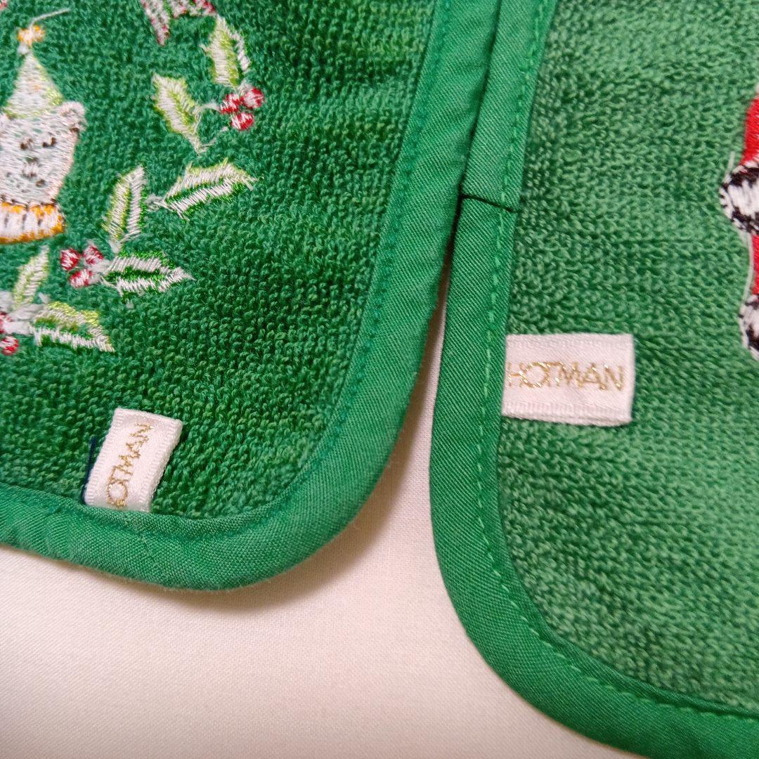 ドイツ製クリスマステーブルセンターとホットマンのコースター