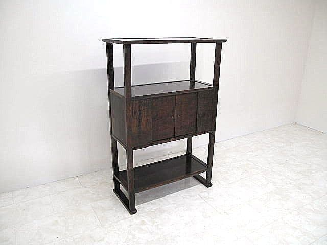 松本民芸家具 「506型 朝鮮棚」 ミズメザクラ無垢飾り棚　飾り棚 約23.5万