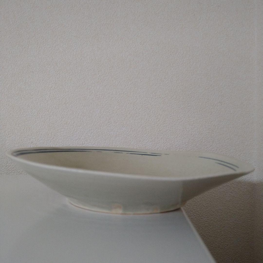 秋田菫さん　6.5寸皿　唐津