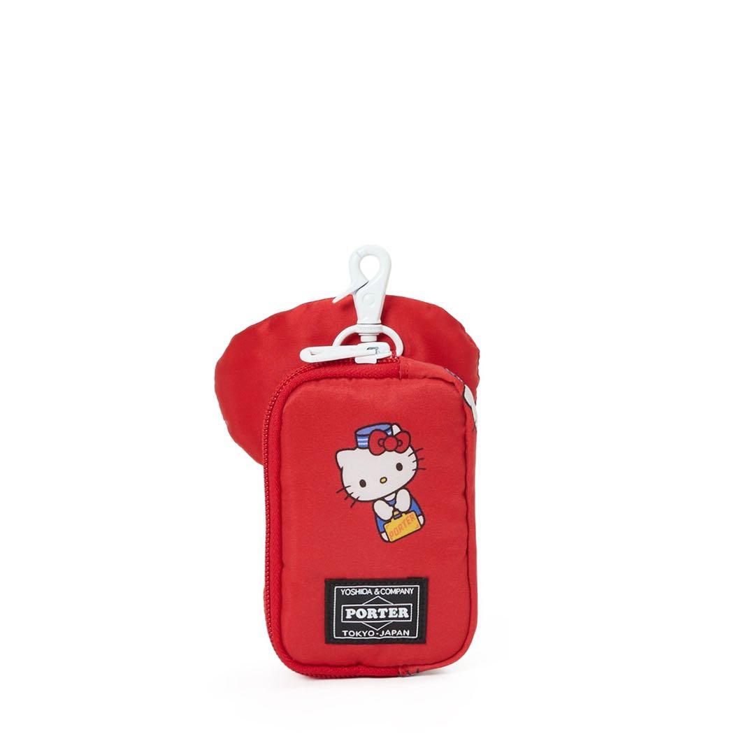 HELLO KITTY x PORTER MULTI POUCH レッド