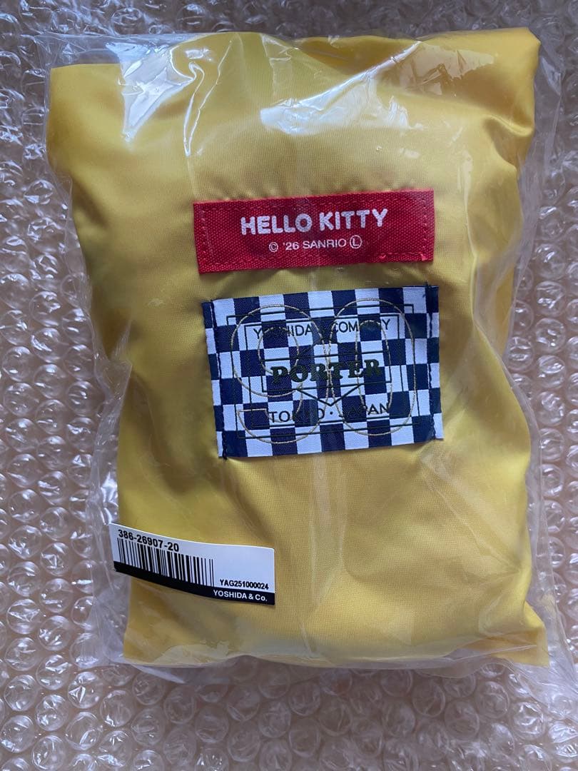 HELLO KITTY x PORTER MULTI POUCH レッド