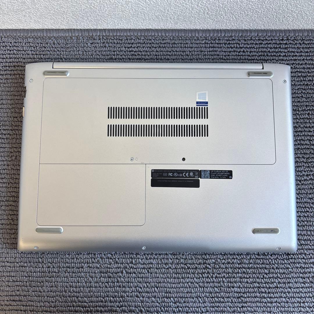 HP ProBook 450 G5 i5-7200U メモリ8GB #M6903