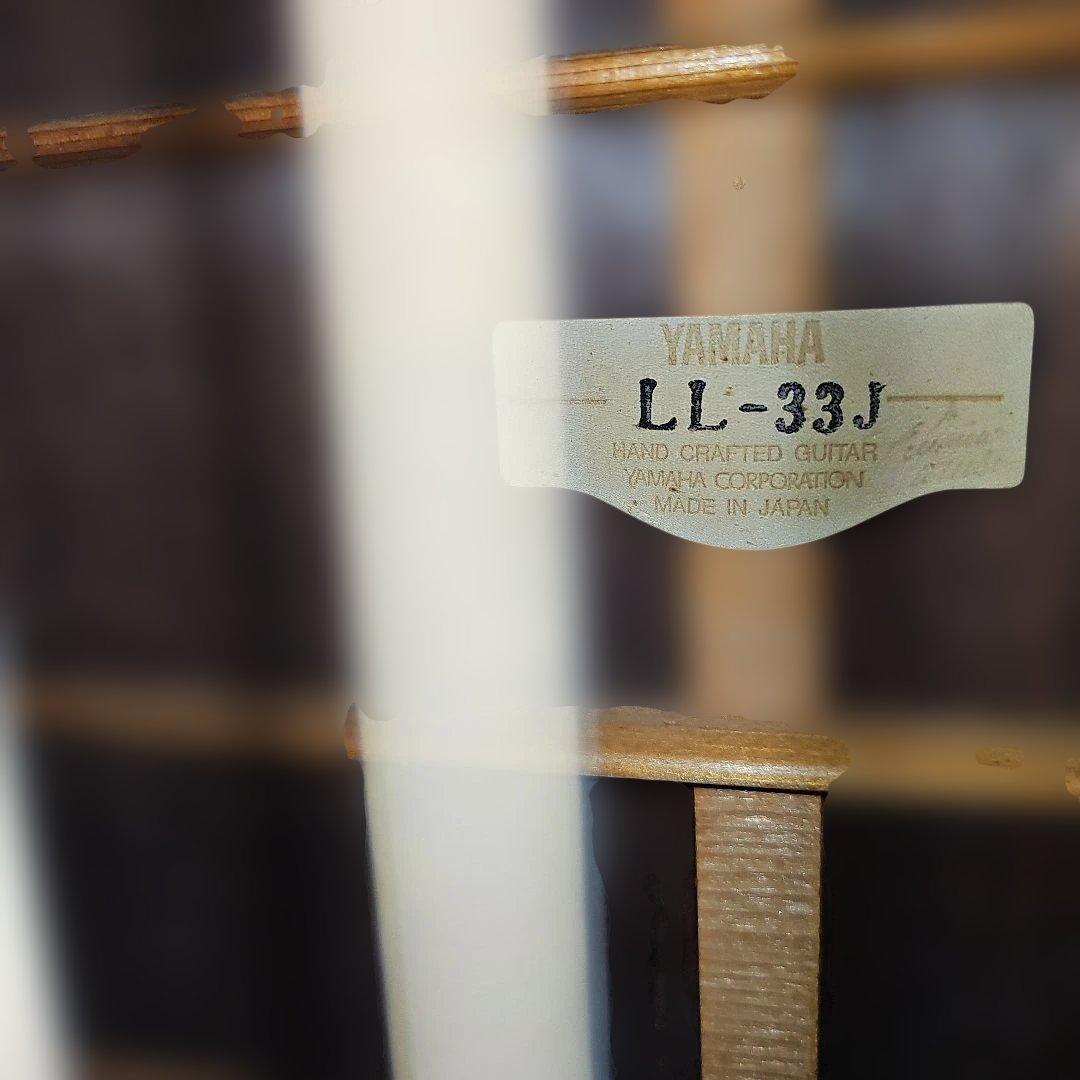 YAMAHA.LL33Jオール単板 ハードケース付き。値引き交渉可