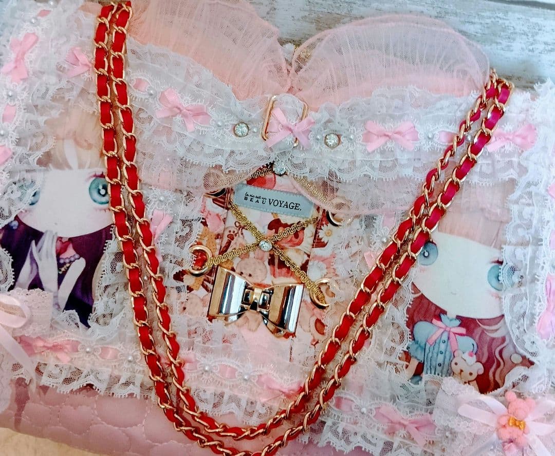 女の子パネルハンドメイドバッグ♡(専用残り分)