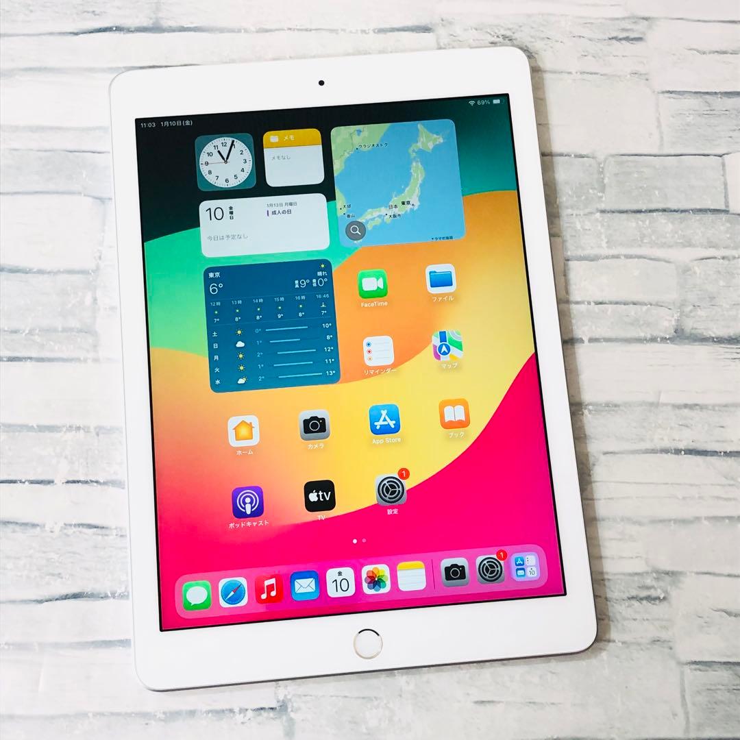 良品 第6世代 iPad SIMフリー　管理番号：009