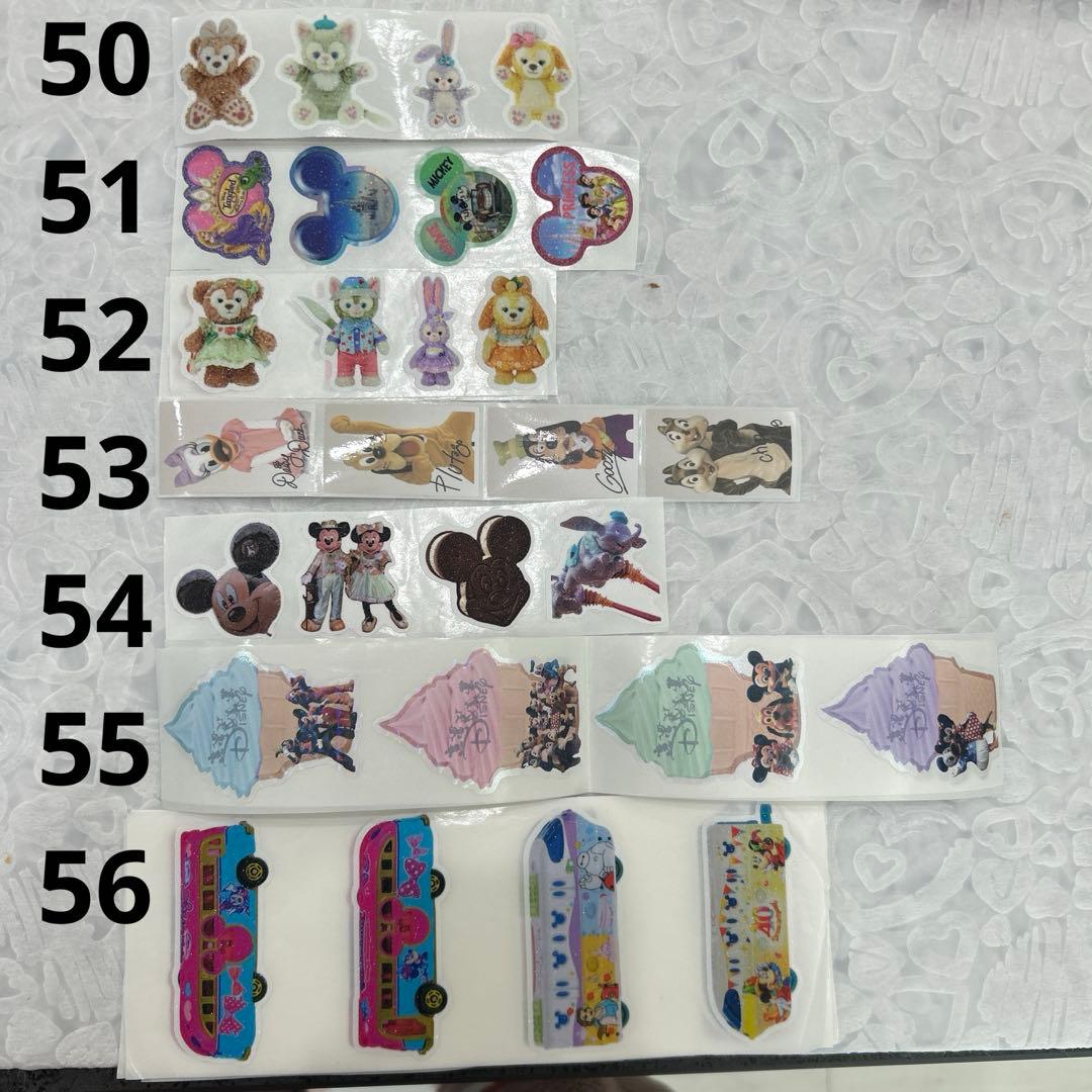 ディズニーロールシール　アメステシート　5