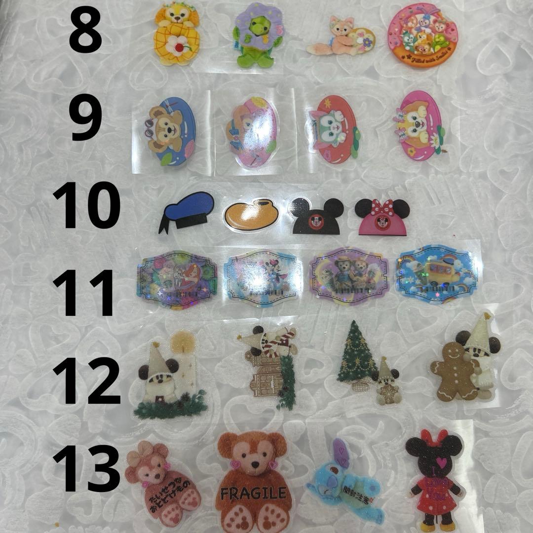 ディズニーロールシール　アメステシート　5