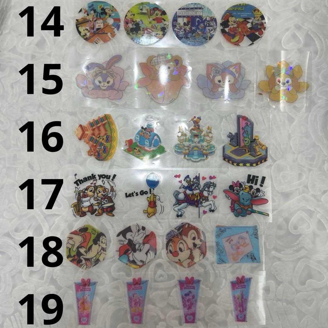 ディズニーロールシール　アメステシート　5