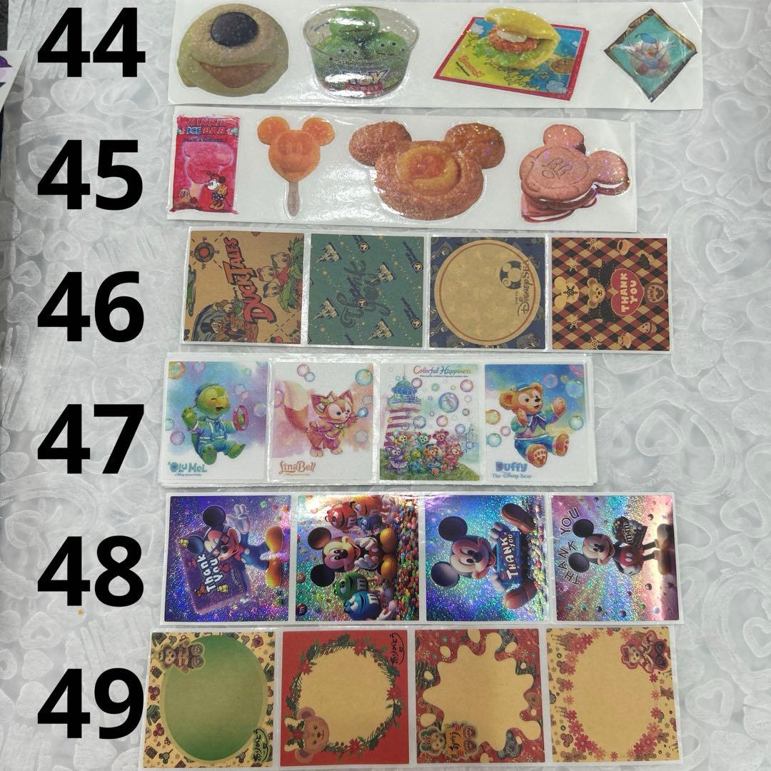 ディズニーロールシール　アメステシート　5