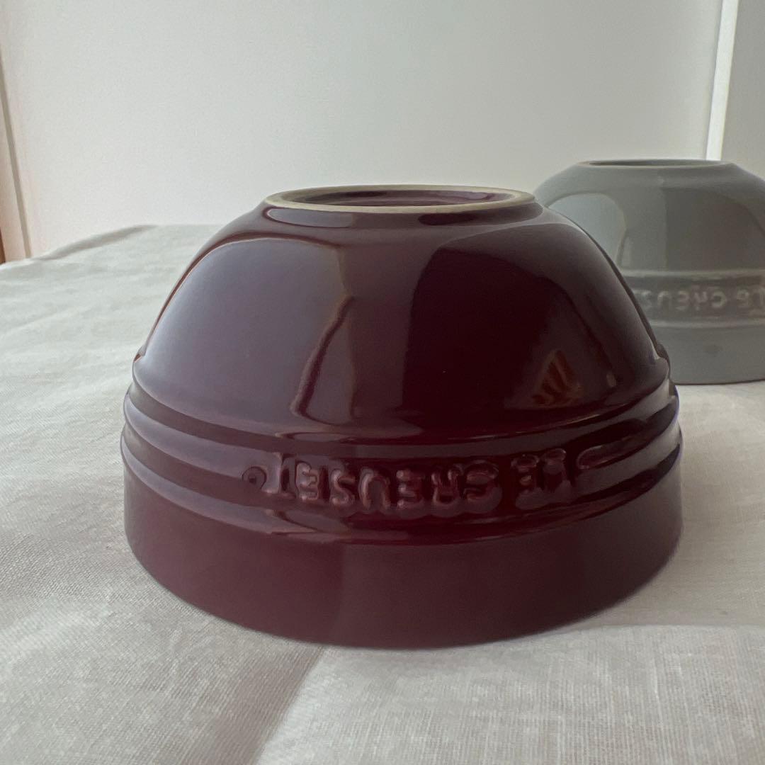 ル・クルーゼ　ライスボウルS パイディッシュ　ミストグレー　ビーツ　茶碗ボウル