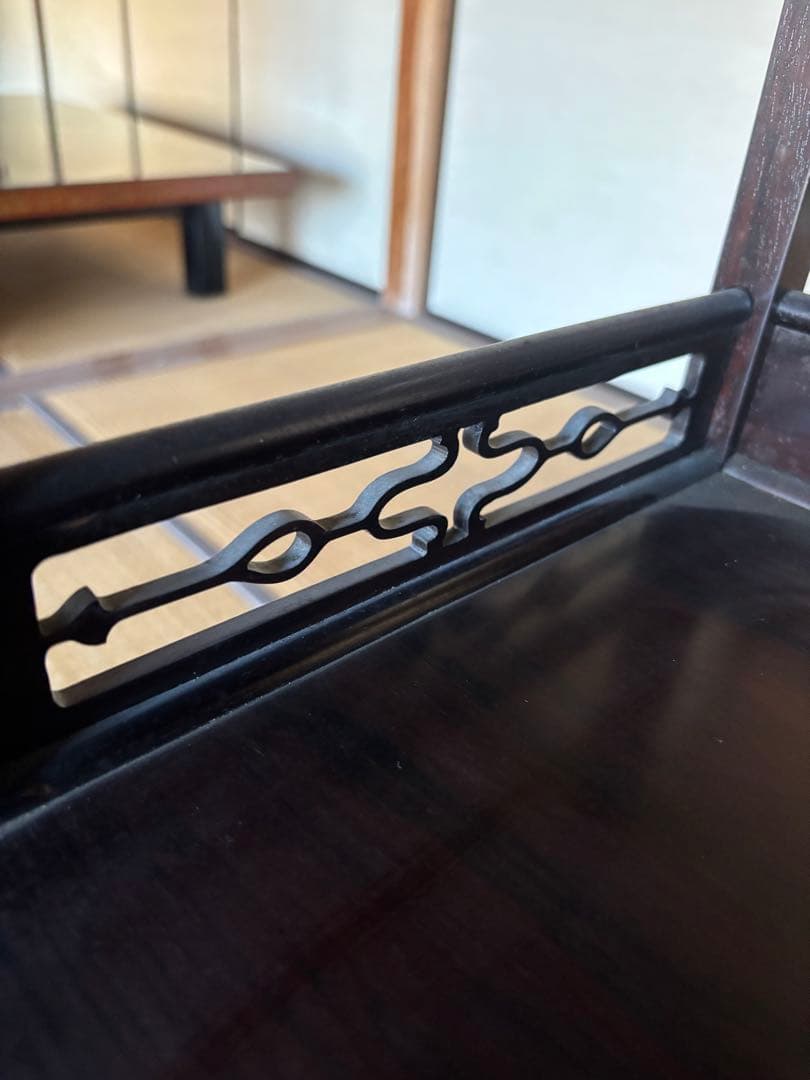 茶箪笥　飾り棚　昭和