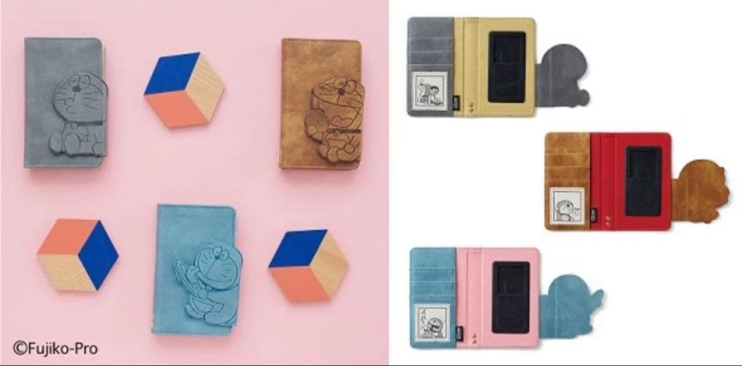 フェリシモ ドラえもん スマホケース 販売終了品 ブラウン どら焼き 大