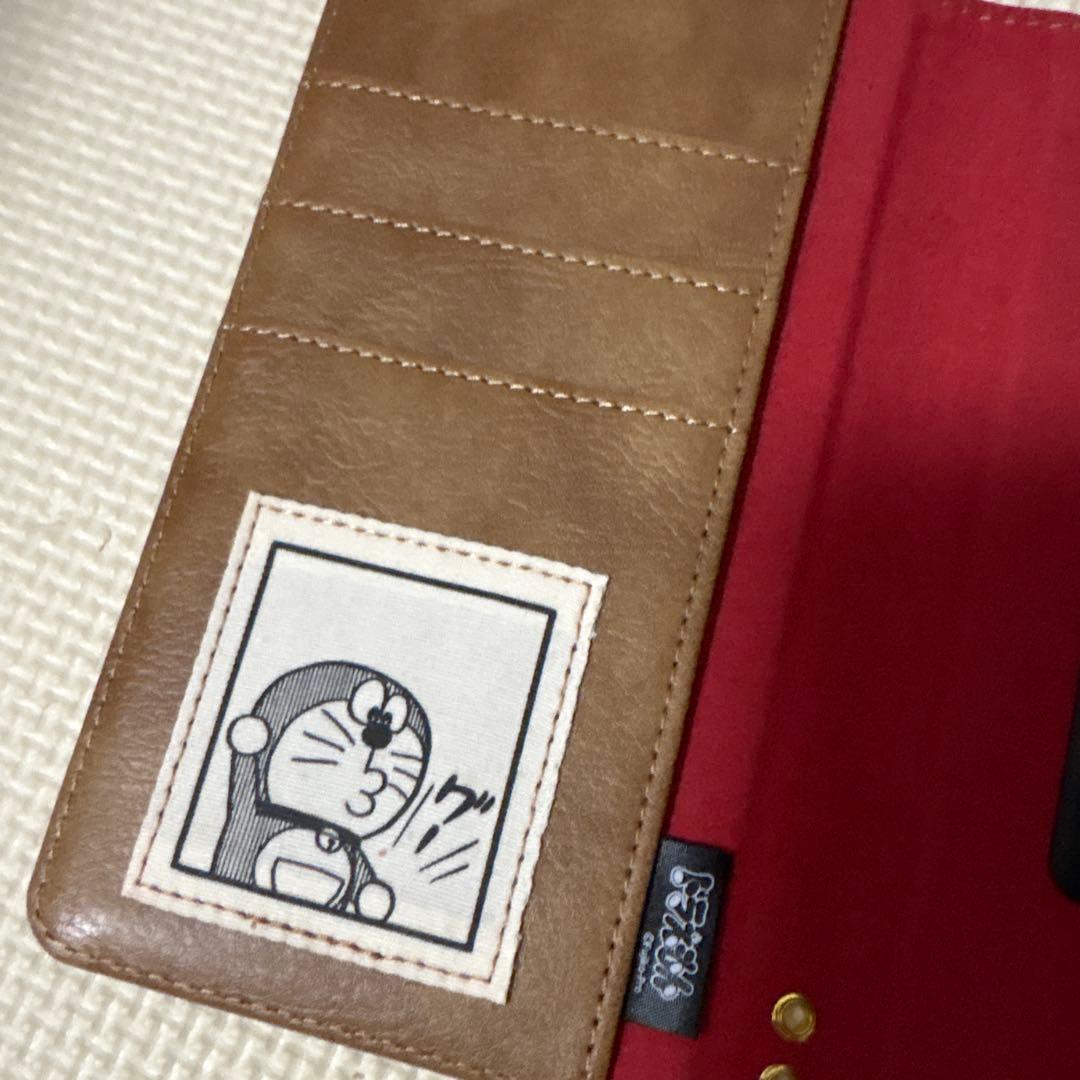 フェリシモ ドラえもん スマホケース 販売終了品 ブラウン どら焼き 大