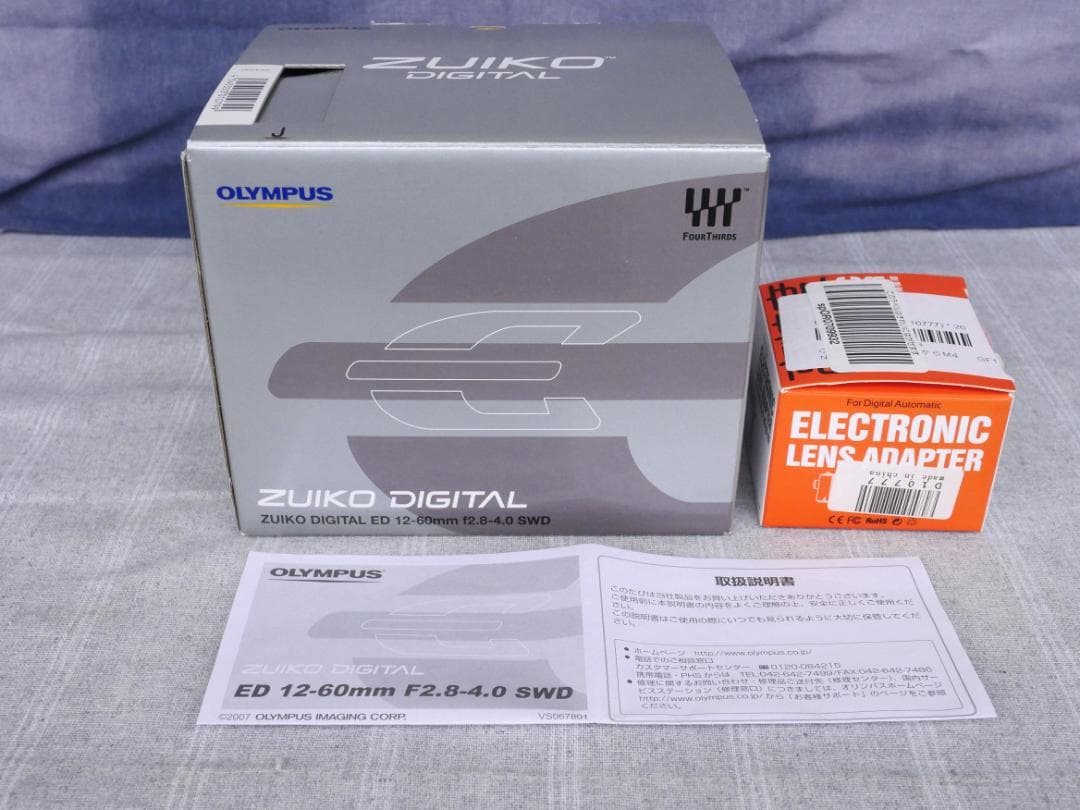 ZUIKO ED 12-60mm F2.8-4.0 SWD、マウント AD