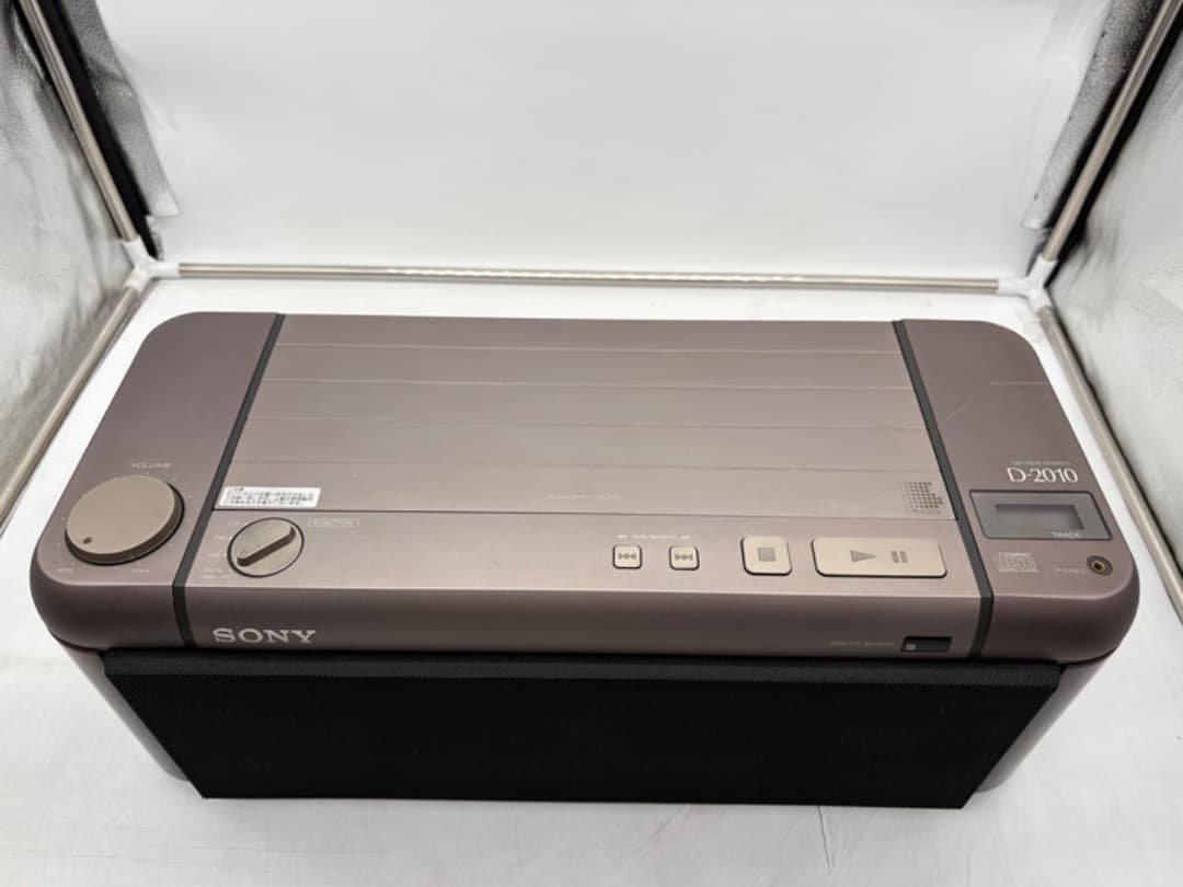 SONY　CD NEW STEREO　D-2010　レトロオーディオ　f930