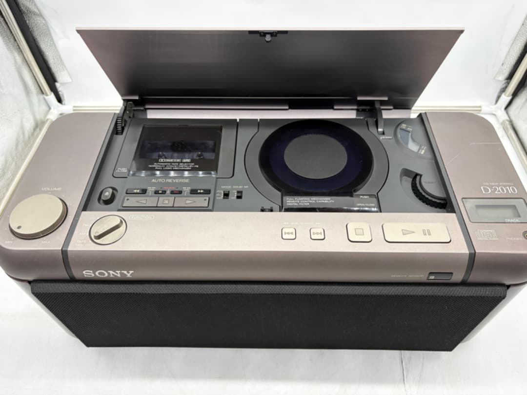 SONY　CD NEW STEREO　D-2010　レトロオーディオ　f930