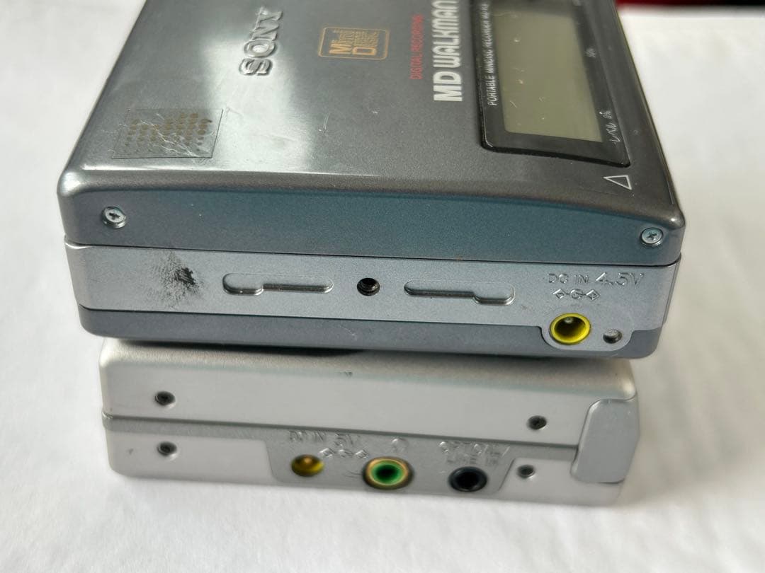 ポータブルプレーヤー SHARP MD-MS100-s SONY MZ-R3