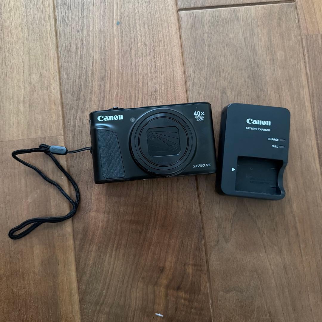 Canon PowerShot SX740 HS ブラック