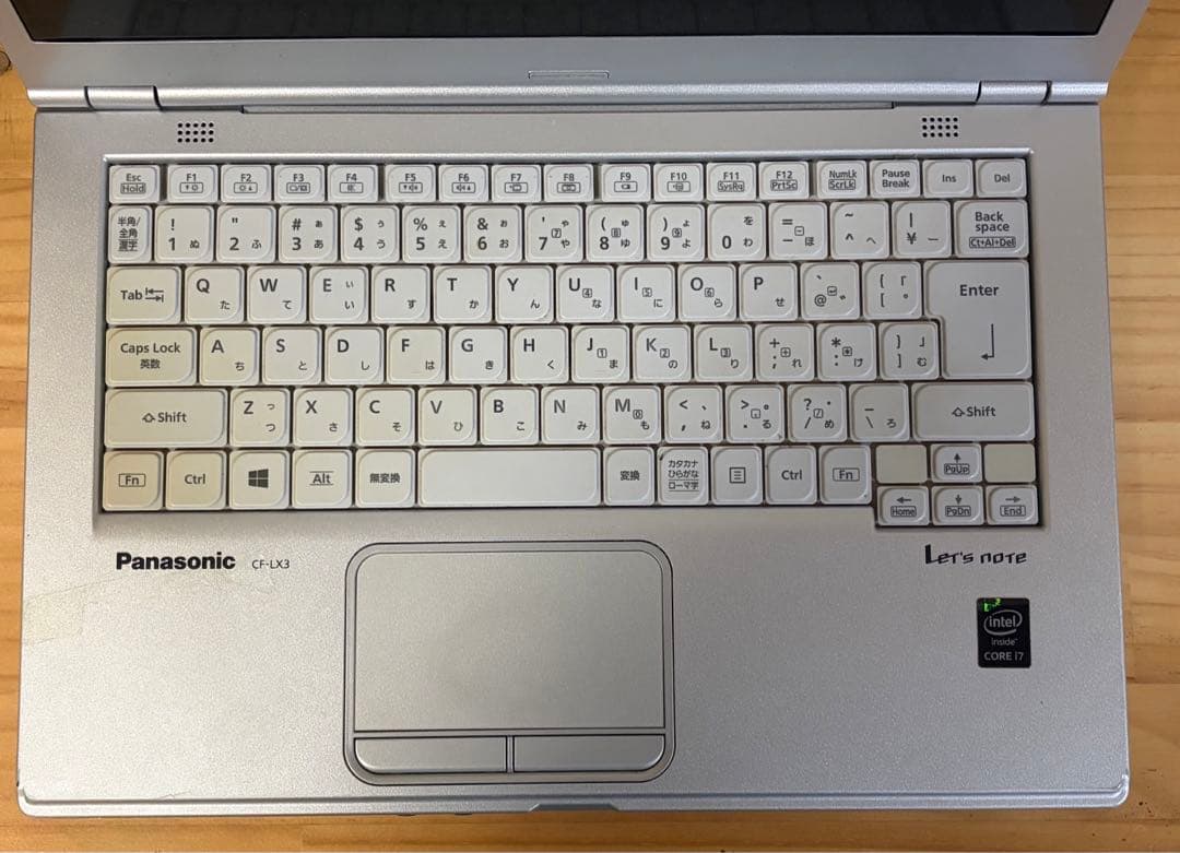 パナソニックLet’snote CF−LX3ZD7TC 10Pro初期化済み22