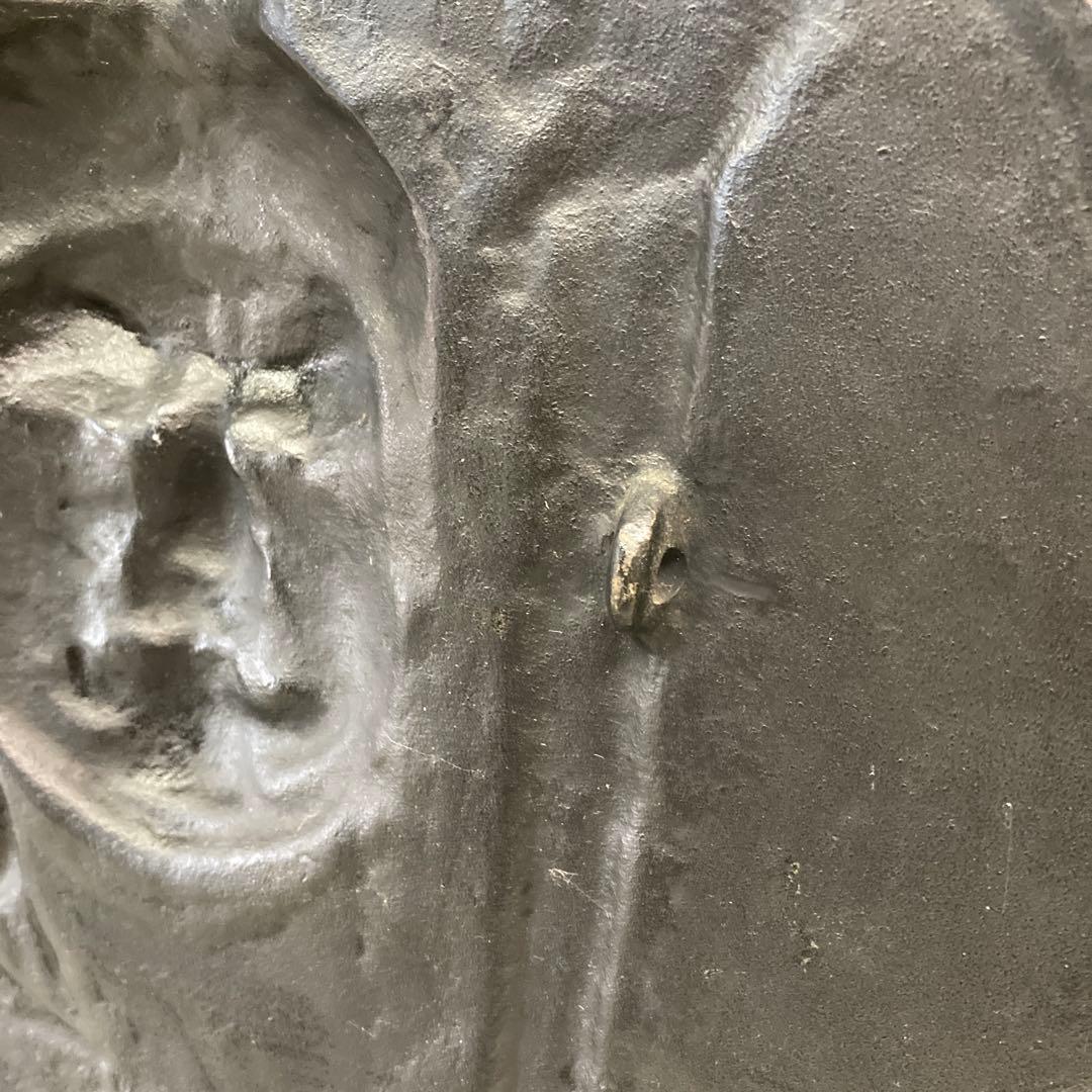 E4 不動明王 FudoMyoo 仏像 仏教美術 鋳物 鉄器 南部鉄器 工芸品