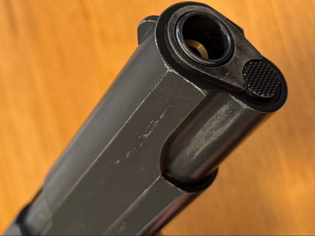 M1911A1 ヴィンテージ風ガスブローバックガン・本革ホルスター同梱