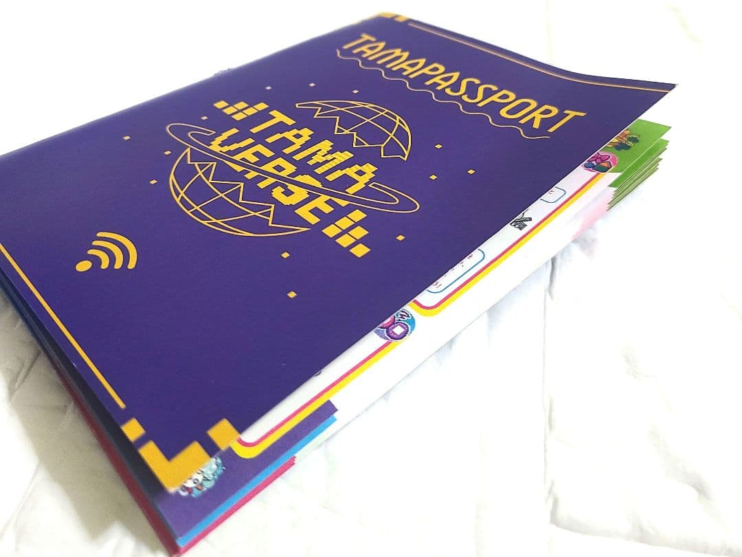 たまパスポート & たまステッカー8枚 セット Tamagotchi Uni